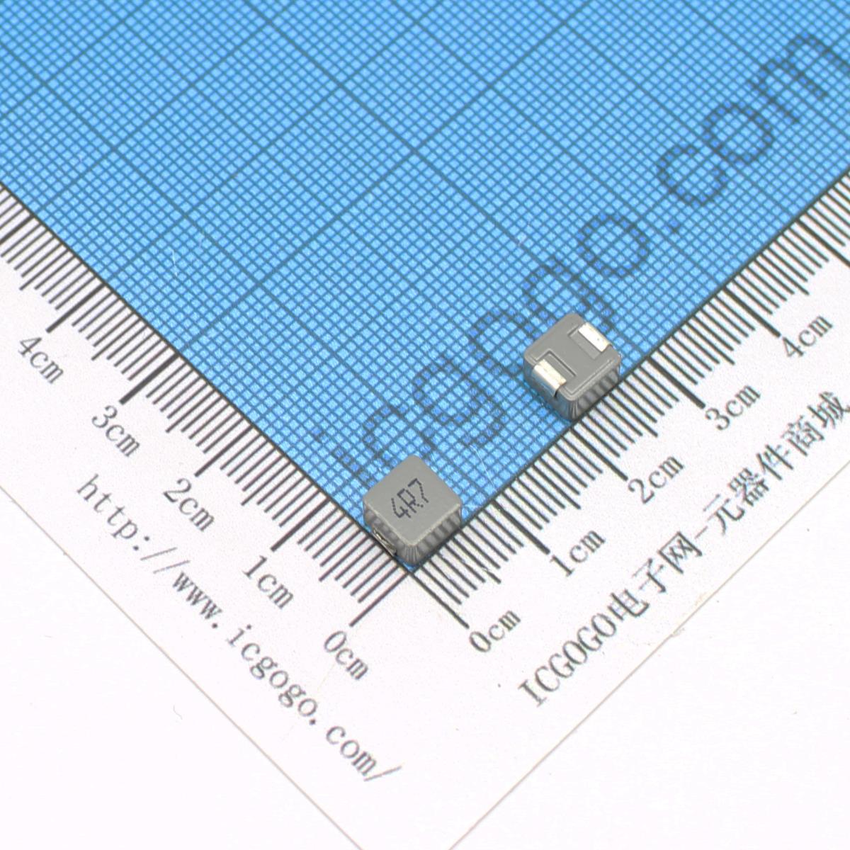 一体成型贴片功率电感 0650 4.7uH 4R7 单层线圈 7x7x5mm ±20%